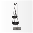 Ellis Black Metal Vintage Inspired Weighing Scale