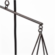 Ellis Black Metal Vintage Inspired Weighing Scale