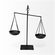 Ellis Black Metal Vintage Inspired Weighing Scale