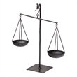 Ellis Black Metal Vintage Inspired Weighing Scale