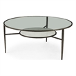 Felicity Marble Top W/Iron Frame Coffee Table