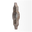 Tamanar Light Brown Wood Frame Wall Mirror