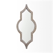 Tamanar Light Brown Wood Frame Wall Mirror