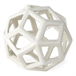 Geom White Ceramic Geometric Object