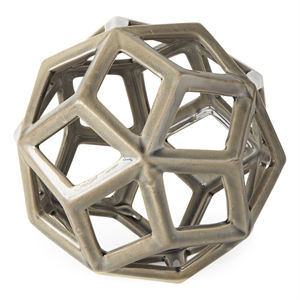 Geom Tan Ceramic Geometric Object