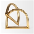 Locke Large Gold Metal Decorative Object