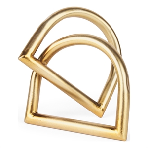 Locke Large Gold Metal Decorative Object