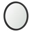 Roan Black Wood Beaded Wall Mirror
