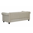 RN Furnishings sofa loveseat chair Linen fabric Living room furniture Set-Beige