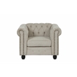 RN Furnishings sofa loveseat chair Linen fabric Living room furniture Set-Beige