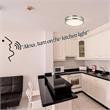 12 in. 1-Light Satin Nickel Finish Smart LED Ceiling Light Flush Mount