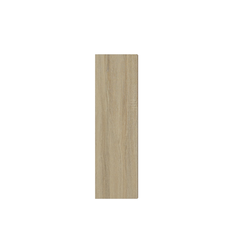 31.5 in. Tall Natural Oak Wood 3-Shelf Etagere Bookcase