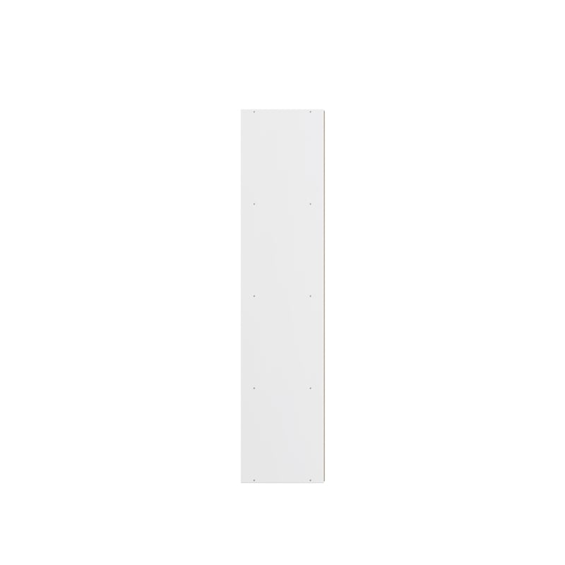 41.81 in. Tall White Wood 4-Shelf Etagere Bookcase