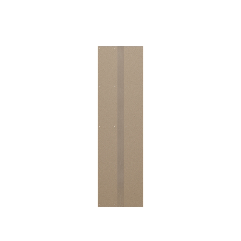 41.81 in. Tall White Wood 4-Shelf Etagere Bookcase