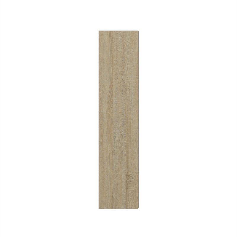 41.81 in. Tall Natural Oak Wood 4-Shelf Etagere Bookcase