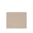 19.68 in. White and Natural Oak Rectangle Wood End Table with 2 Drawers