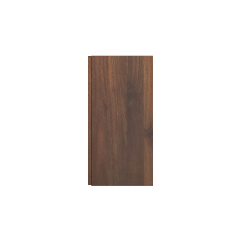 31.49 in. W x 11.81 in. D x 23.62 in. H Wood Wall Kitchen Cabinet in Walnut with Adjustable Shelves