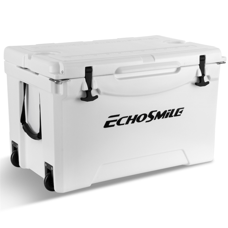 EchoSmile 75 qt. White Rotomolded Cooler