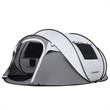 Echosmile 4-6 Person Gray Pop Up Tent