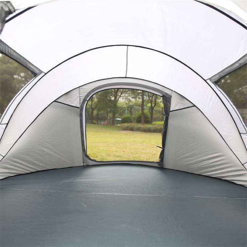 Echosmile 4-6 Person Gray Pop Up Tent