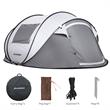Echosmile 4-6 Person Gray Pop Up Tent