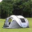 Echosmile 4-6 Person Gray Pop Up Tent