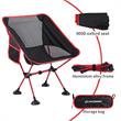 Echosmile Red Collapsible Chair