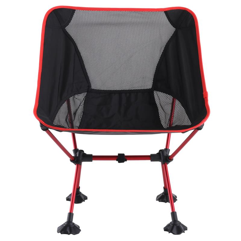 Echosmile Red Collapsible Chair