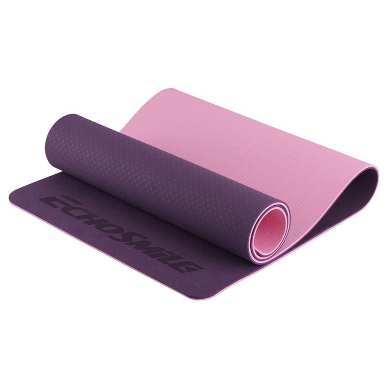 Echosmile 0.24 Inch Purple Yoga Mat