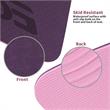 Echosmile 0.24 Inch Purple Yoga Mat