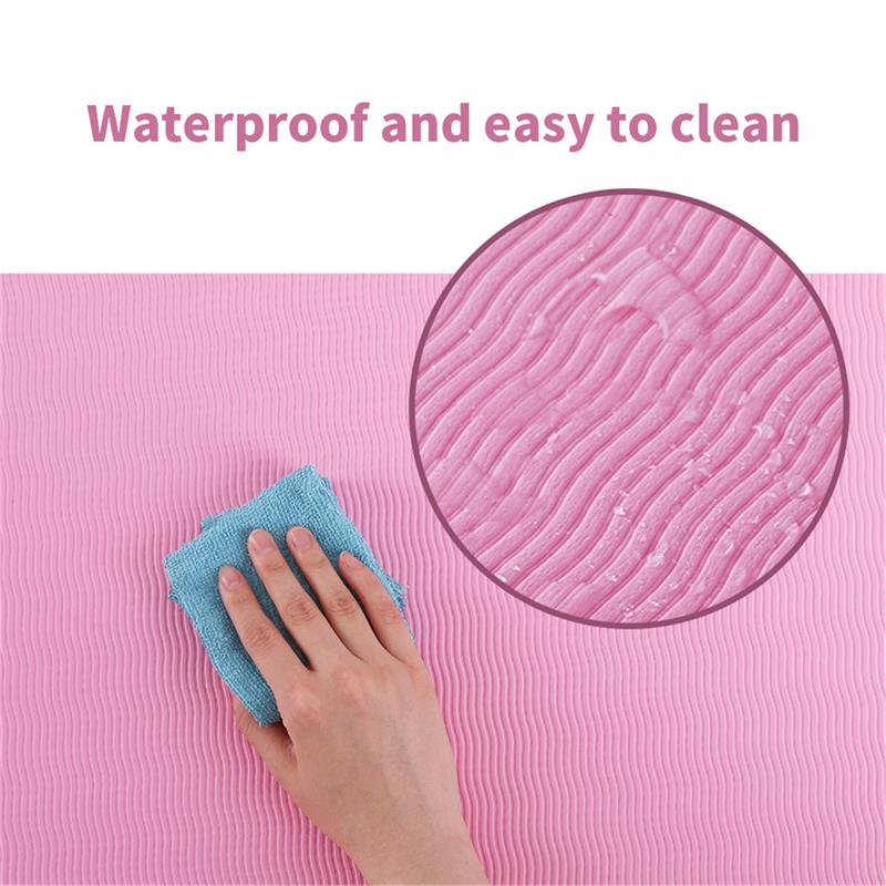 Echosmile 0.31 Inch Purple Yoga Mat