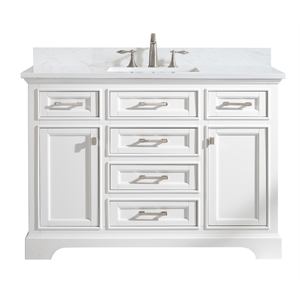Design Element Group Milano 48&quot Single Vanity in White