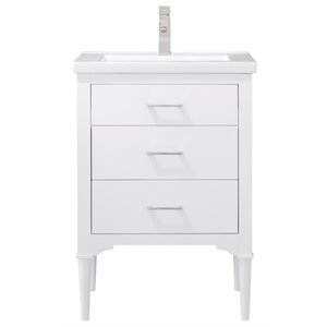 Design Element Group Mason 24&quot Single Sink Vanity in White
