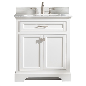 Design Element Milano 30&quot Single Vanity in White