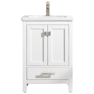 Design Element Group 24&quot Single Vanity in White
