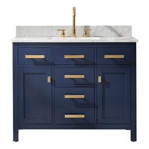 Design Element Group 42&quot Single Vanity in Blue
