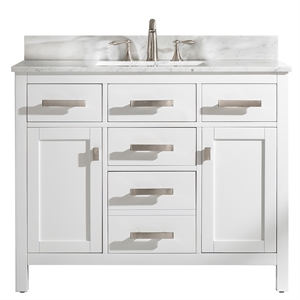 Design Element Group 42&quot Single Vanity in White