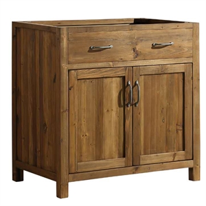 Design Element Bryson 36&quot Vanity Base Only in Walnut