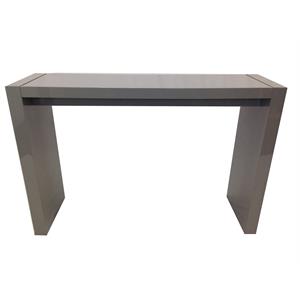 MDF Lacquered Bar Table 60&quotX18&quotX40&quot Gray