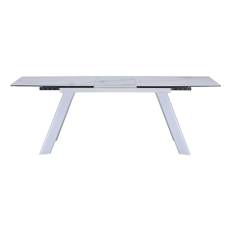 Expandable Gloss Ceramic Dining Table 71