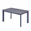 Expandable Matte Ceramic Top Dining Table 55