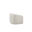 Creative Images International ELISSIDY Upholstered Fabric Club Chair in Beige