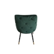 Creative Images International Velvet Dining Chairs in Green (Set of 2)