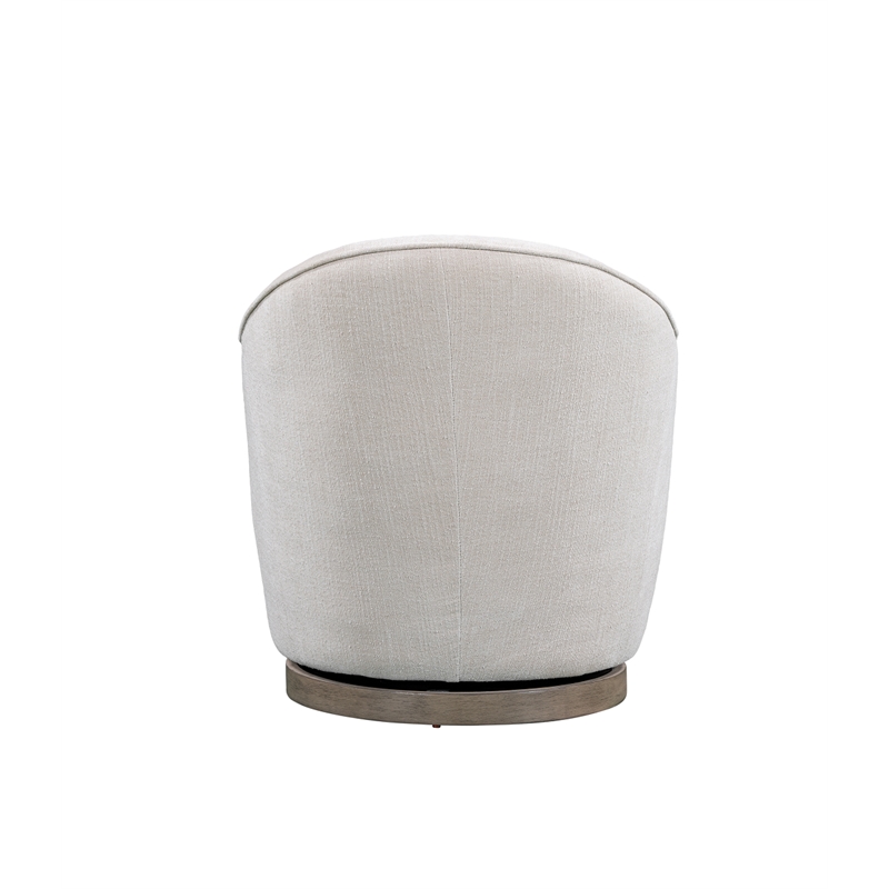 Creative Images International Ellisidy Fabric Accent Chair in Cream