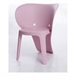 Elephant Polypropylene Kids Chair Set of 4 Pink