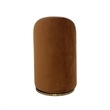 Set of 2 Cream and Brown Color Boucle Fabric Swivel Dining Chair