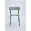 Moss Green Midcentury Polypropylene Side Chair Set of 4