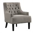 Lexicon Charisma Upholstered Accent Chair in Taupe