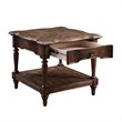 Lexicon Heath Court Wood End Table in Brown