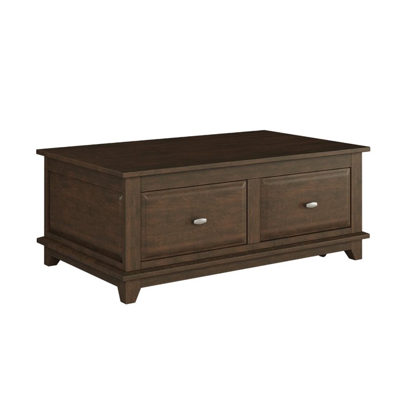 Lexicon Minot Wood Lift Top Coffee Table in Cherry
